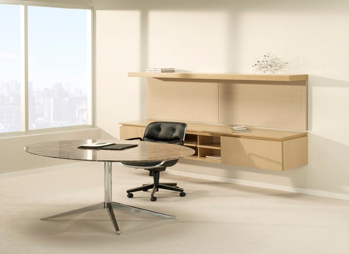 Knoll Florence Round Table Desk Modern