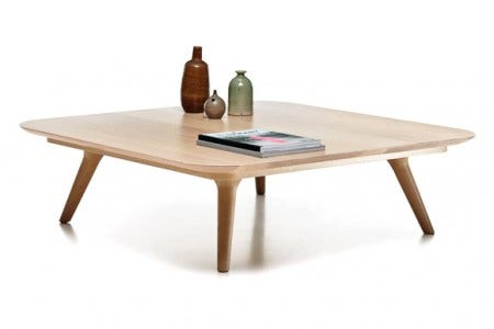 The perfect living room addition! The Zio Coffee Table is made of solid oak and is available in two sizes, to fit any room.
