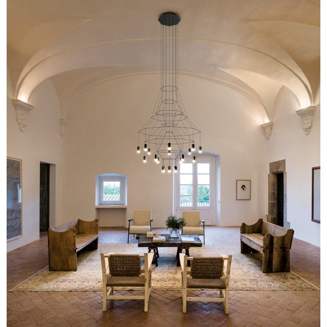 Vibia Wireflow 0315 Chandelier Multi Pendant Lamp