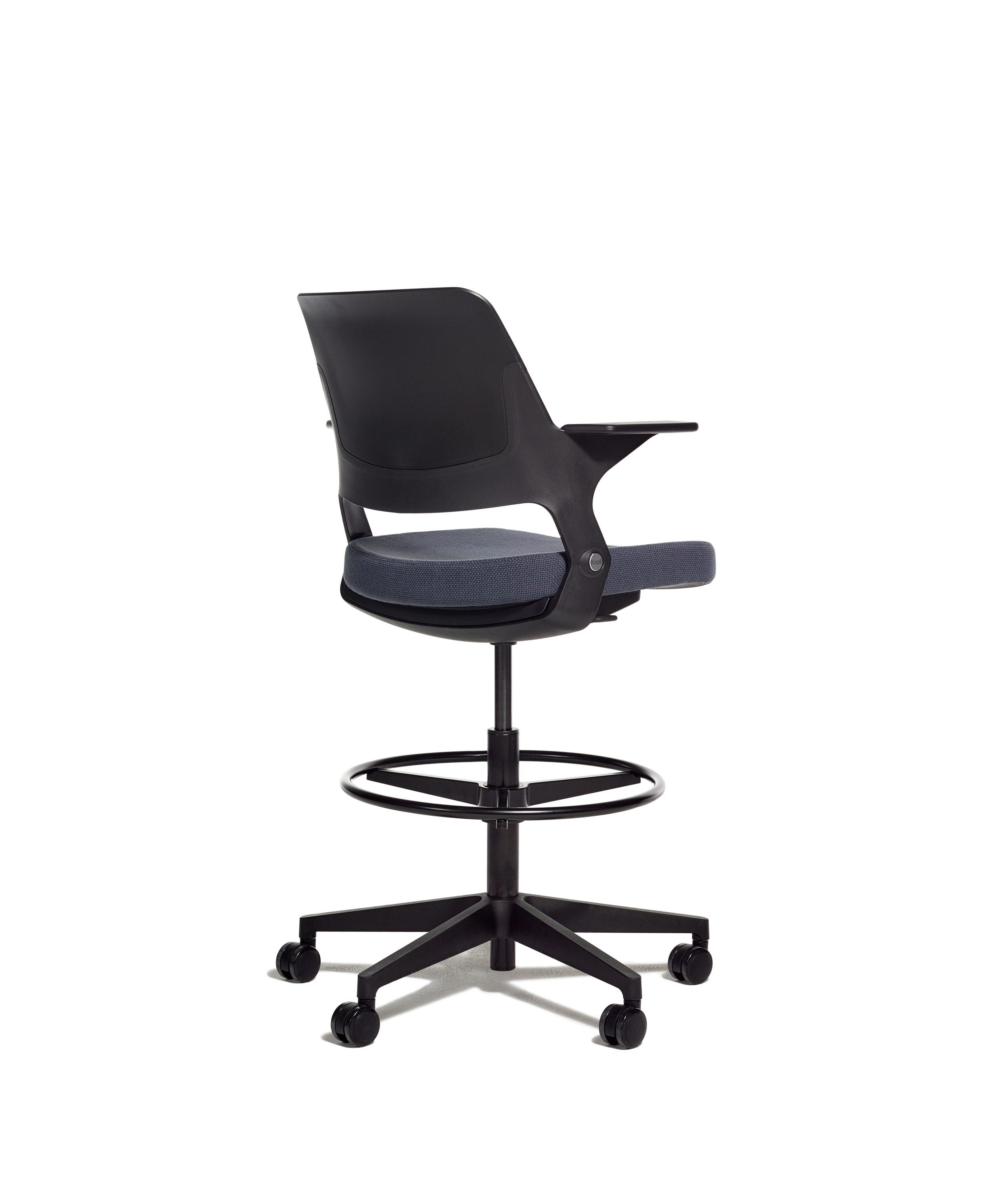 Knoll Ollo High Task Chair with Shell Back, 5-Star Base - Main Image
