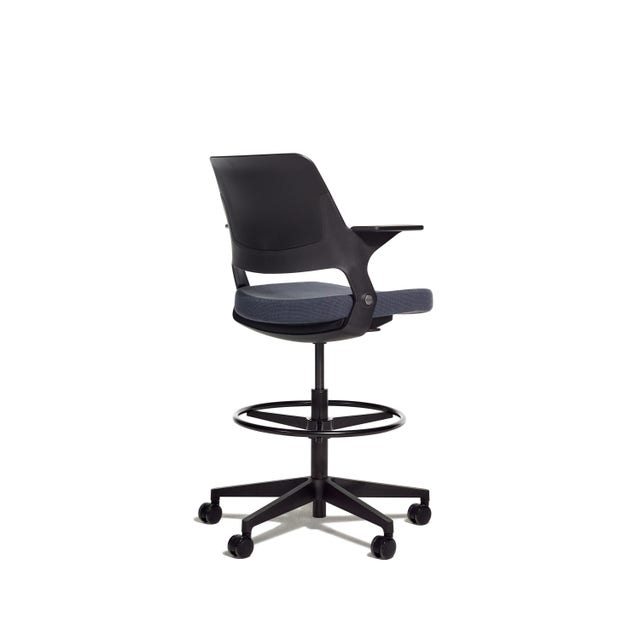 Knoll Ollo High Task Chair with Shell Back, 5-Star Base
