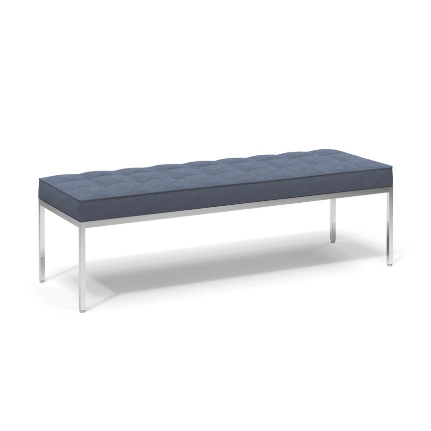 Florence Knoll Relaxed Three Seat Bench - Thumbnail 4
