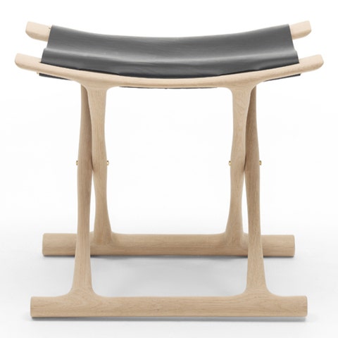 Carl Hansen & Son OW2000 Egyptian Chair Stool