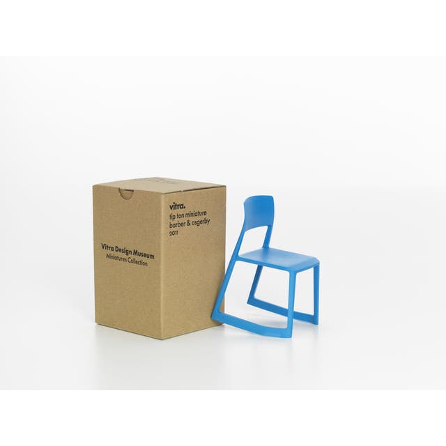 Vitra Miniatures Tip Ton Glacier Blue Chair