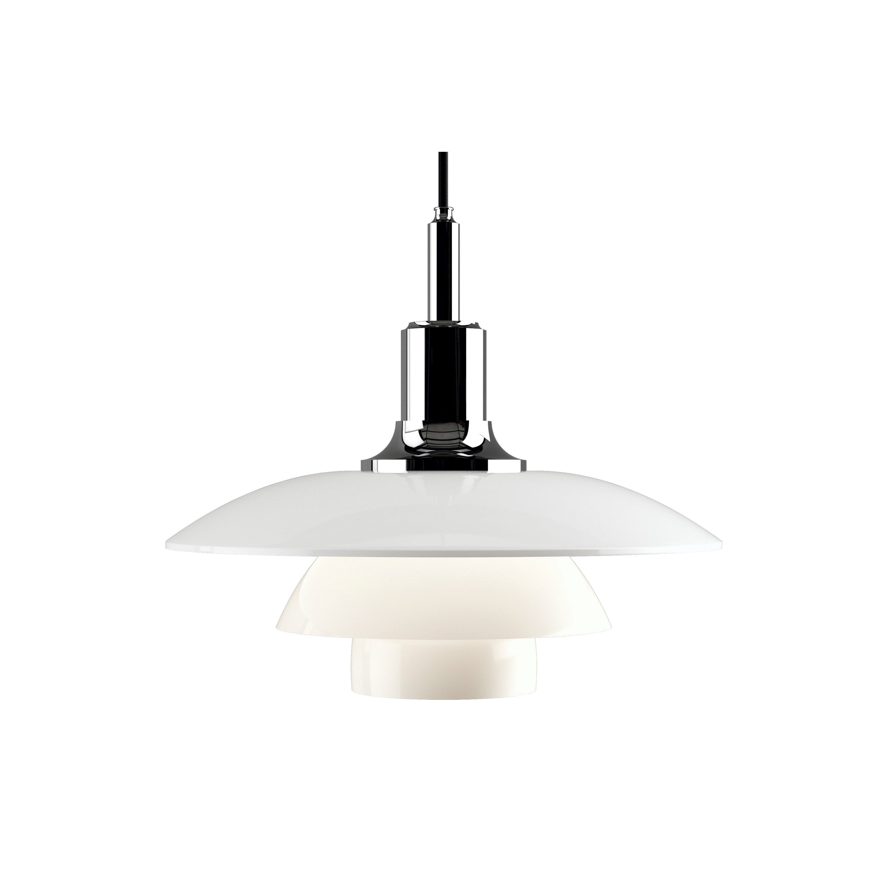 Louis Poulsen PH 3½-3 Glass Pendant Lamp