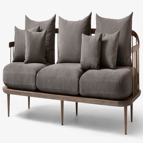 &Tradition Fly SC12 Three Seater Sofa (Preconfigured)