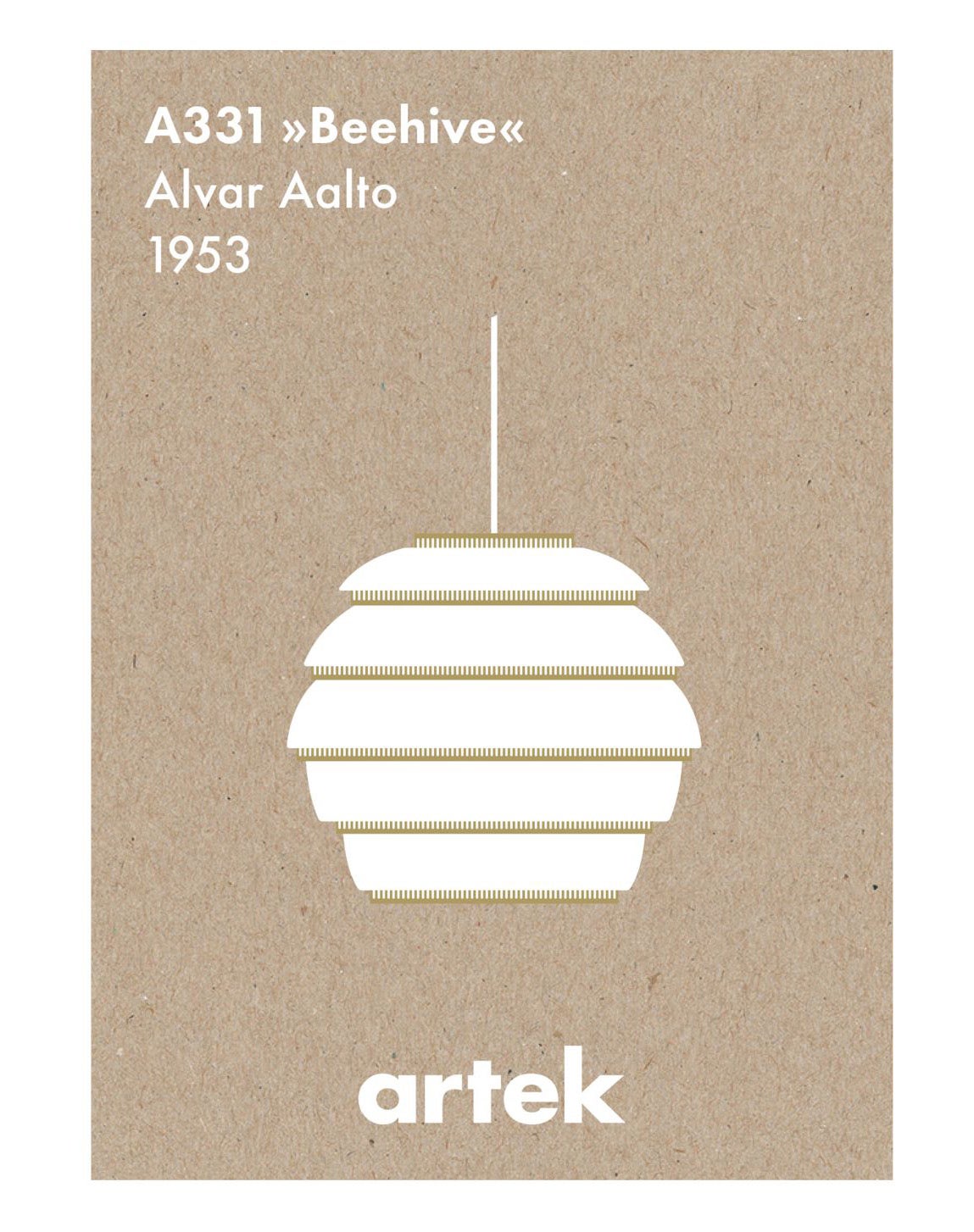 Artek Beehive Poster