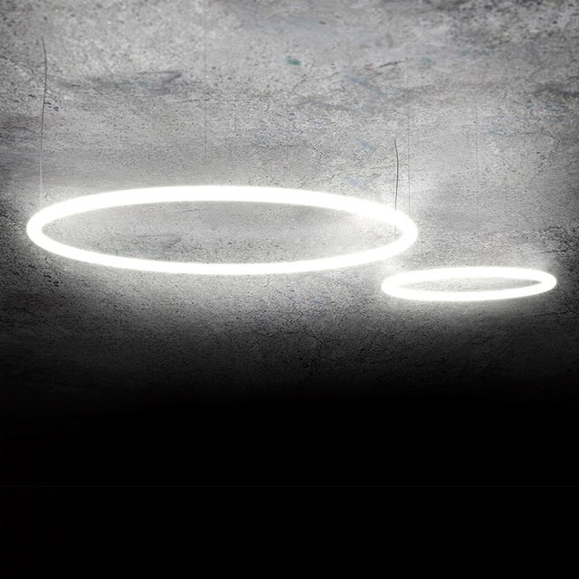 Artemide Alphabet Circular Suspension Lamp