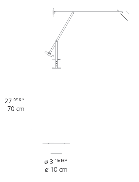 Artemide Tizio 35 Floor Lamp