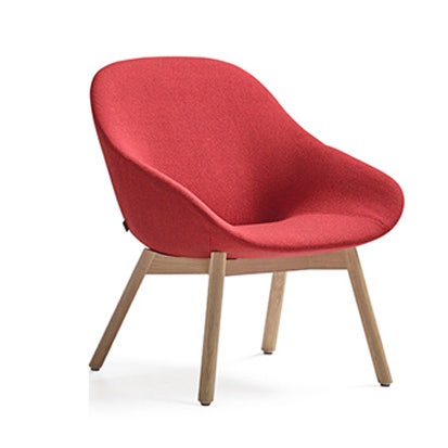 Artifort Beso 4-Legged Wood Base Lounge Chair