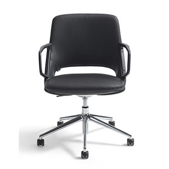 Artifort Zuma 5-Legged Swivel Base Low Back Chair