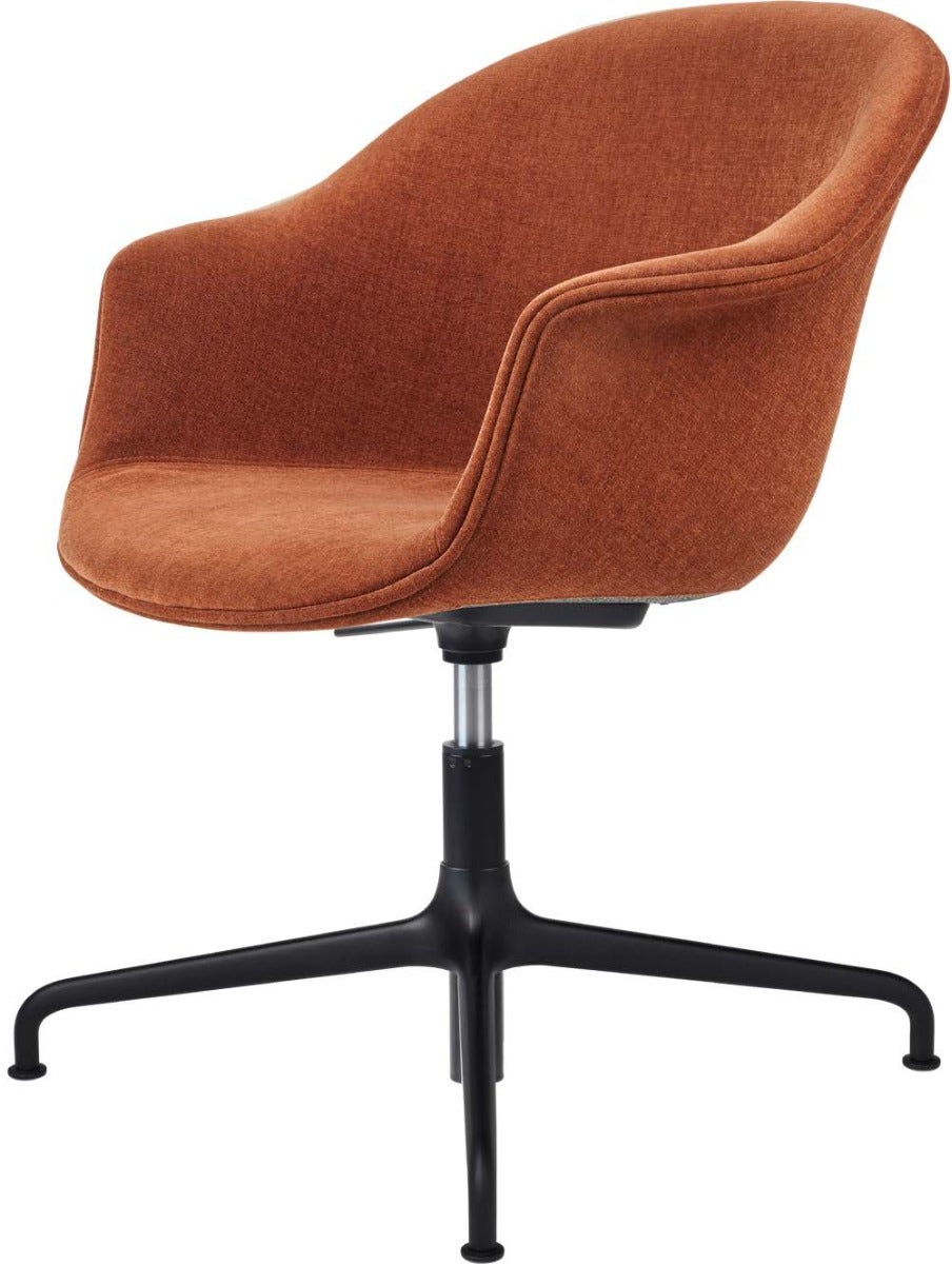 GUBI Bat Height Adjustable 4-Star Base Meeting Chair - Fully Upholstered