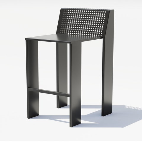 Bend Goods Block Barstool