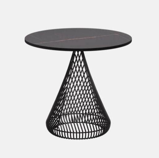 Bend Goods Cono Side Table with Stone Top