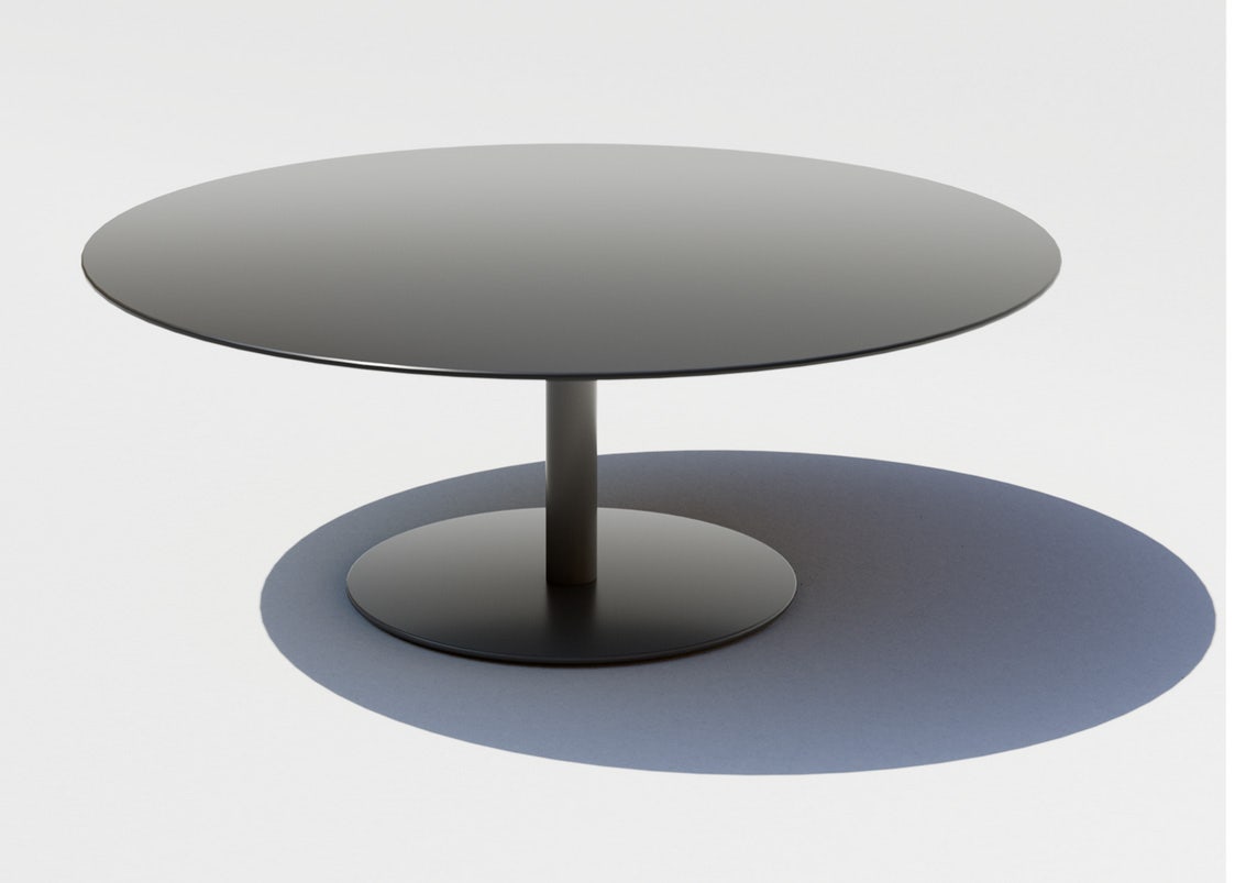 Bend Goods Pedestal Round Coffee Table