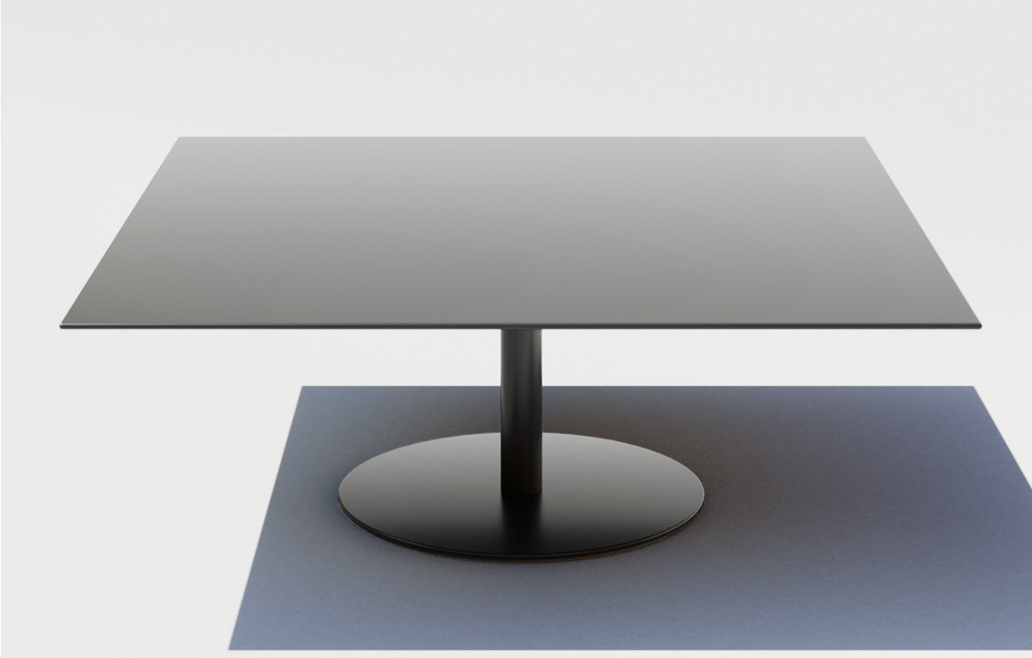 Bend Goods Pedestal Square Coffee Table