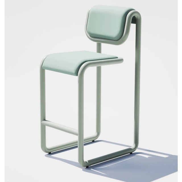 Bend Goods Tube Bar Stool
