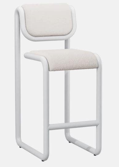 Bend Goods Tube Bar Stool