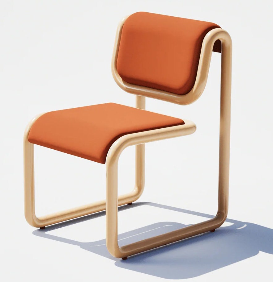 Bend Goods Tube Chair