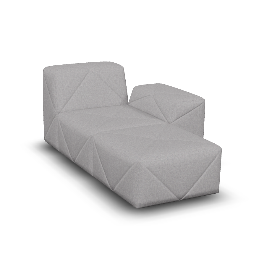 Moooi BFF Modular Sofa - Chaise Longue Right