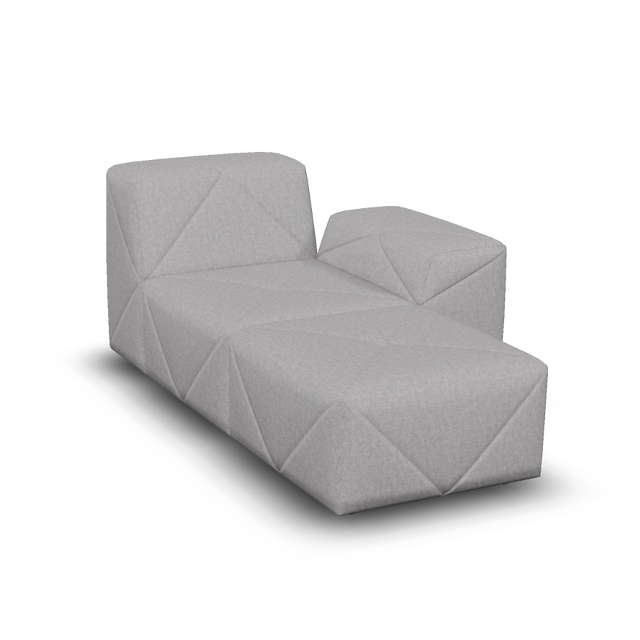 Moooi BFF Modular Sofa - Chaise Longue Right