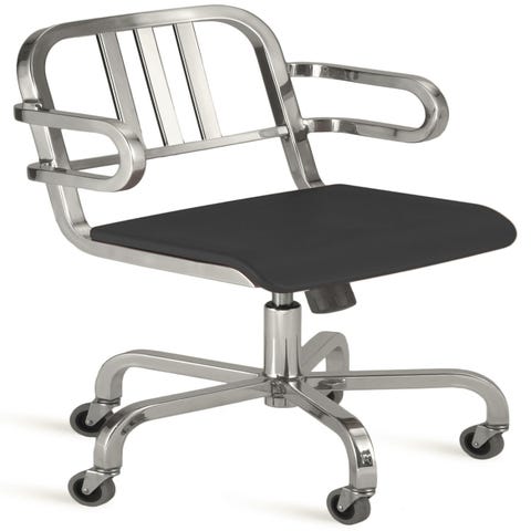Emeco Nine-0 Swivel Armchair