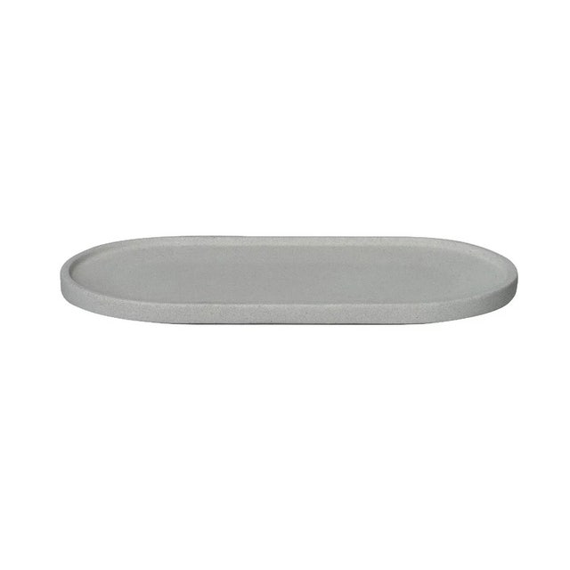 Blomus Creto Concrete Oval Tray
