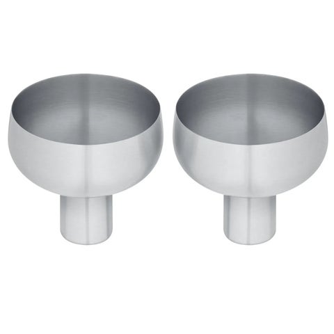 Blomus Koyoi Steel Champagne Bowls (Set of 2)