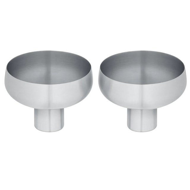 Blomus Koyoi Steel Champagne Bowls (Set of 2)