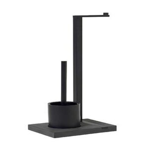 Blomus Menoto Toilet Butler, Black Titanium