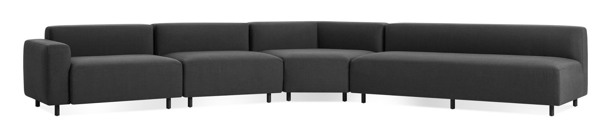 Blu Dot 9 Yard Outdoor Angled Sectional Sofa