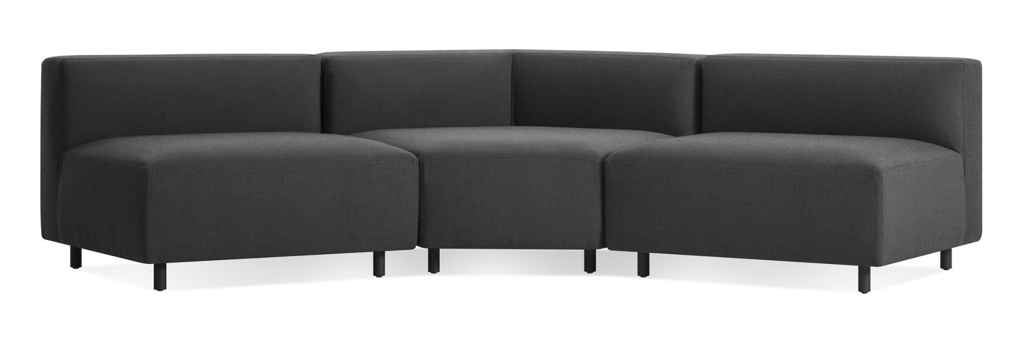 Blu Dot 9 Yard Outdoor Angled Small Sectional Sofa