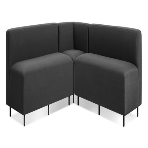 Blu Dot 9 Yard Outdoor Armless L Sectional Sofa