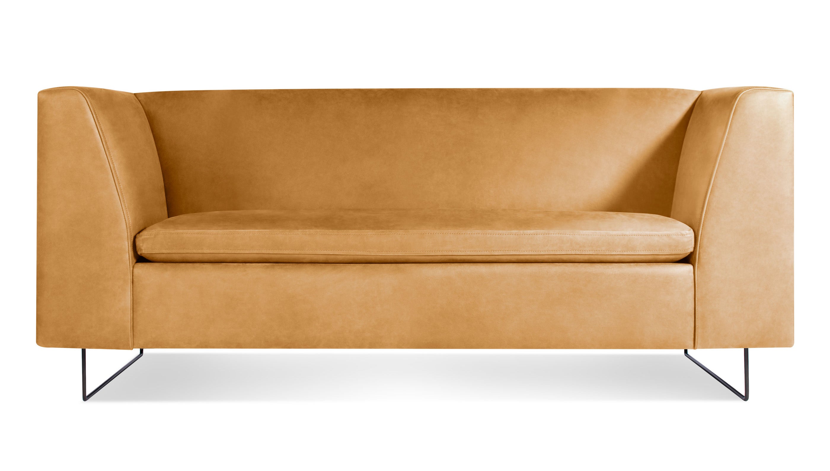 Blu Dot Bonnie 72 inch Leather Sofa