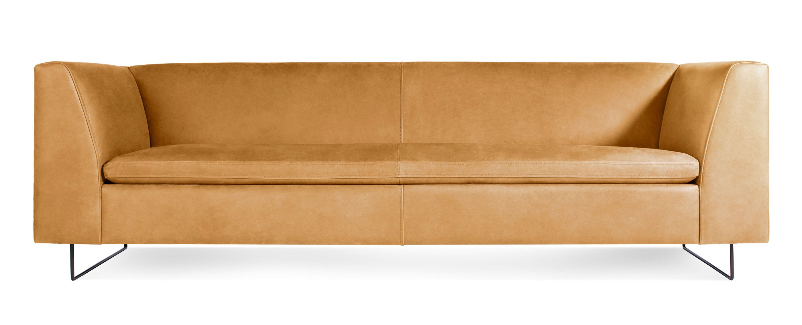 Blu Dot Bonnie 96 inch Leather Sofa