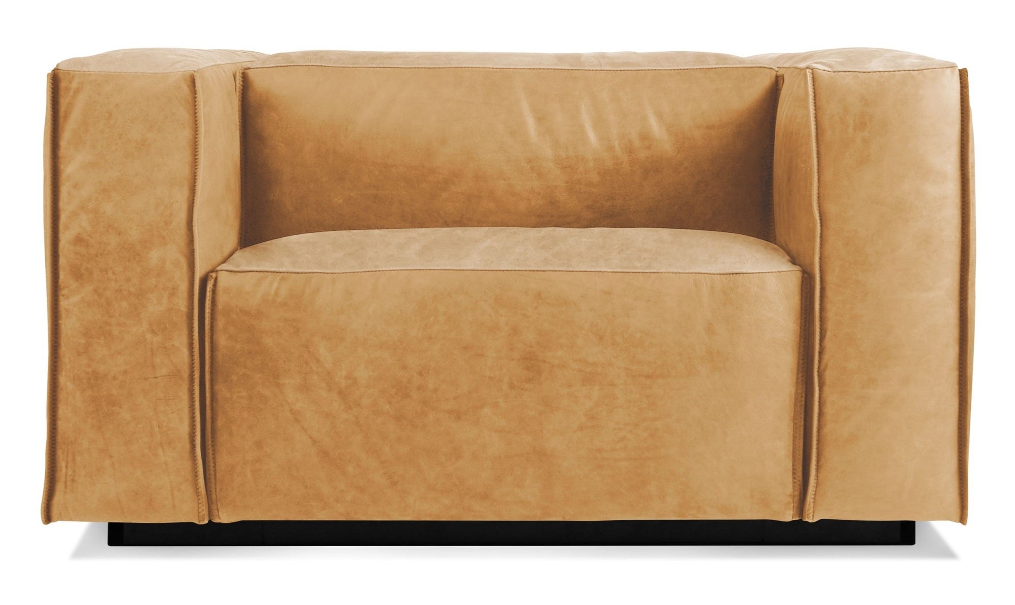 Blu Dot Cleon Leather Lounge Chair