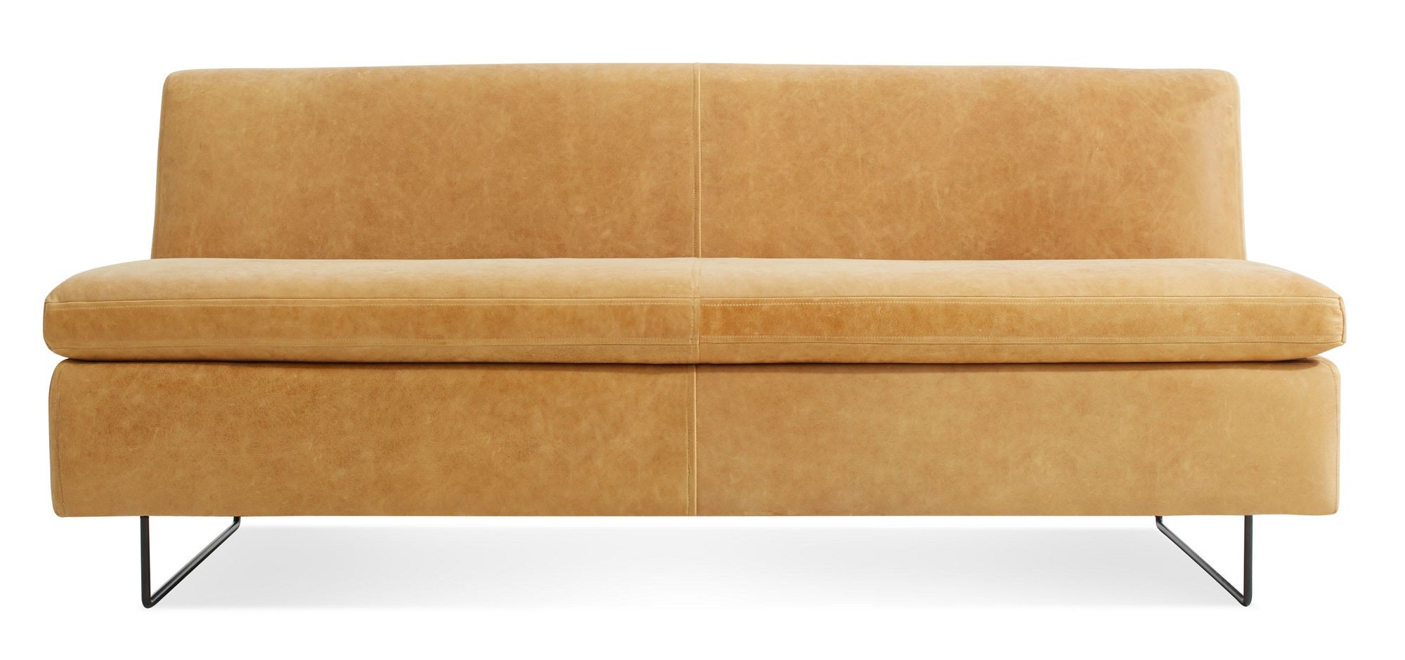 Blu Dot Clyde Leather Sofa - 67 inch