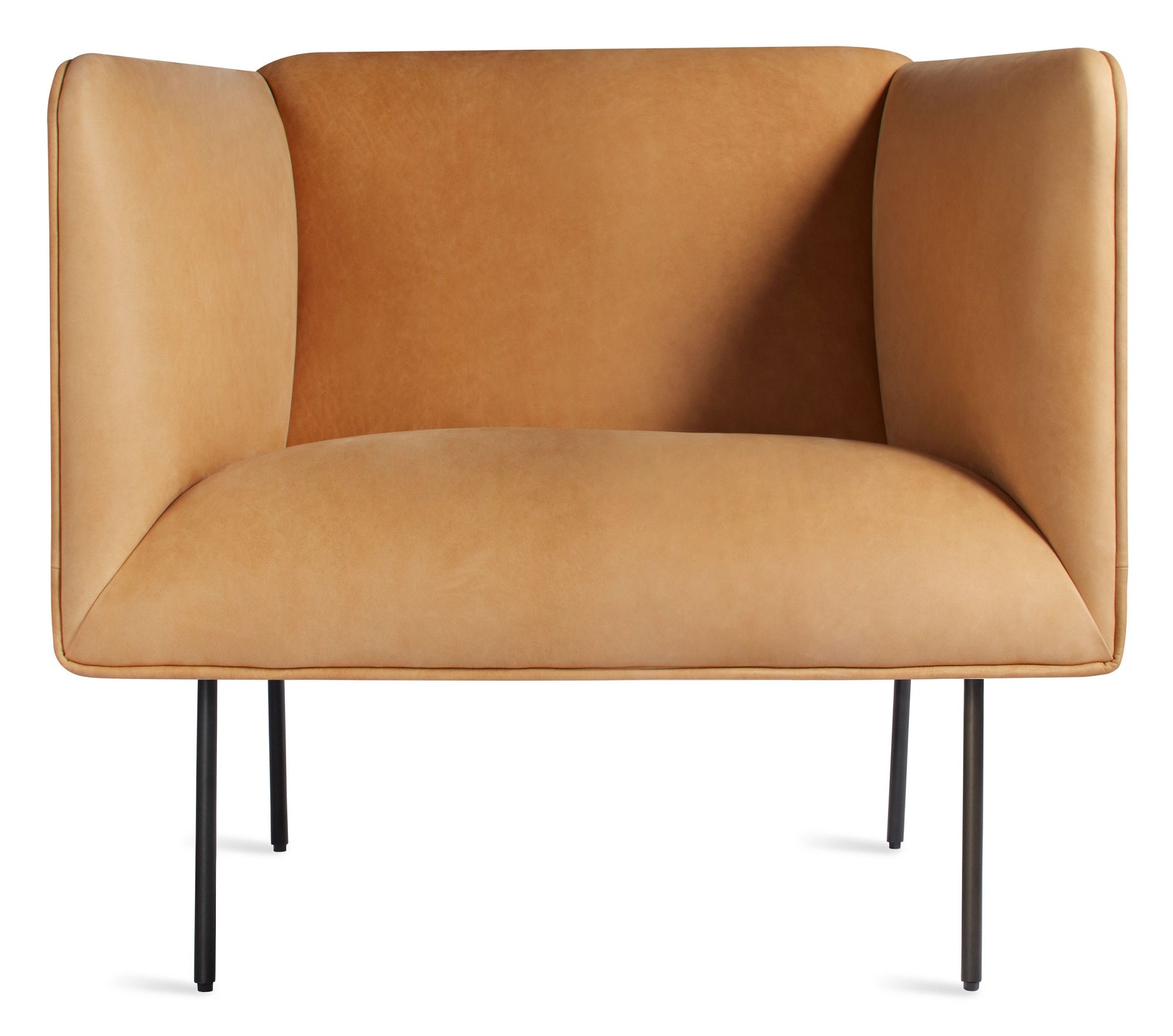 Blu Dot Dandy Leather Lounge Chair