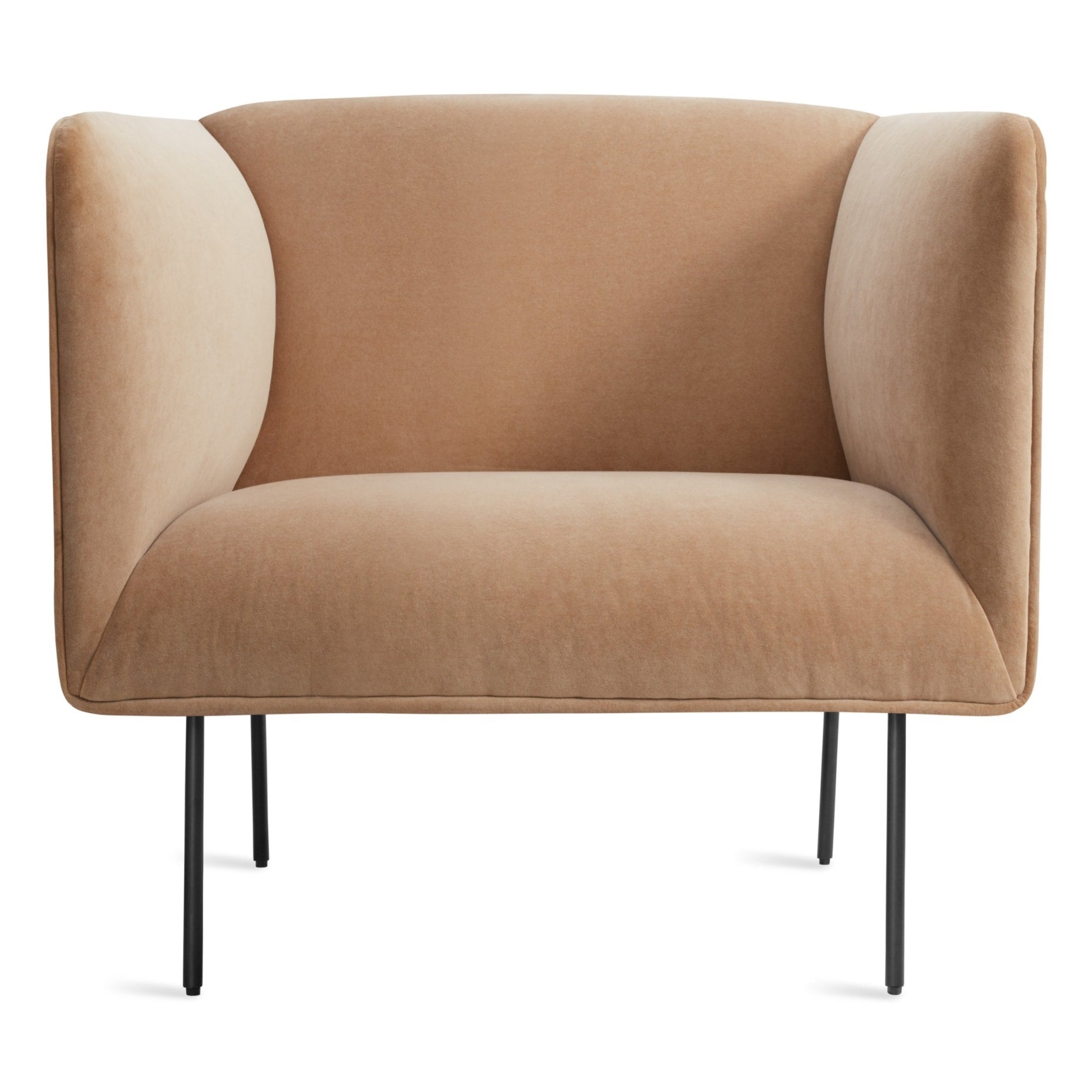 Blu Dot Dandy Velvet Lounge Chair