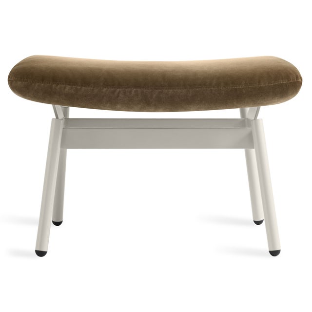 Blu Dot Field Velvet Ottoman