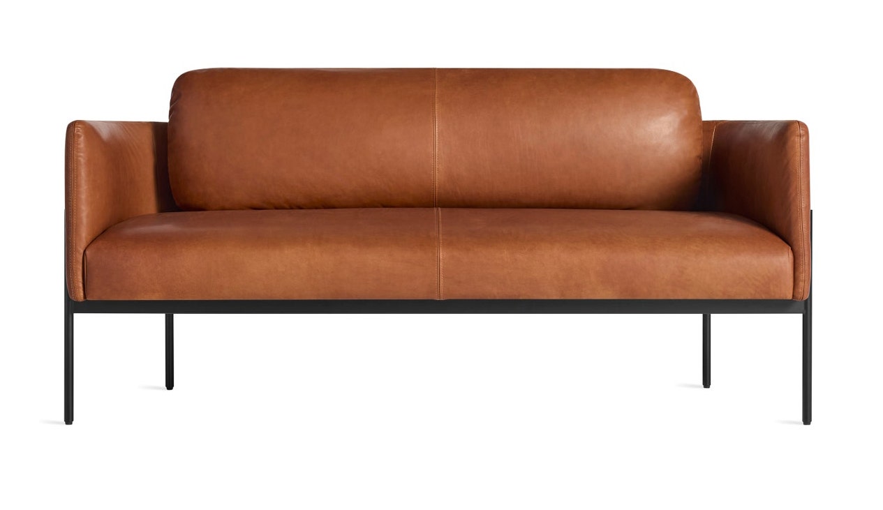 Blu Dot Getup Leather Studio Sofa