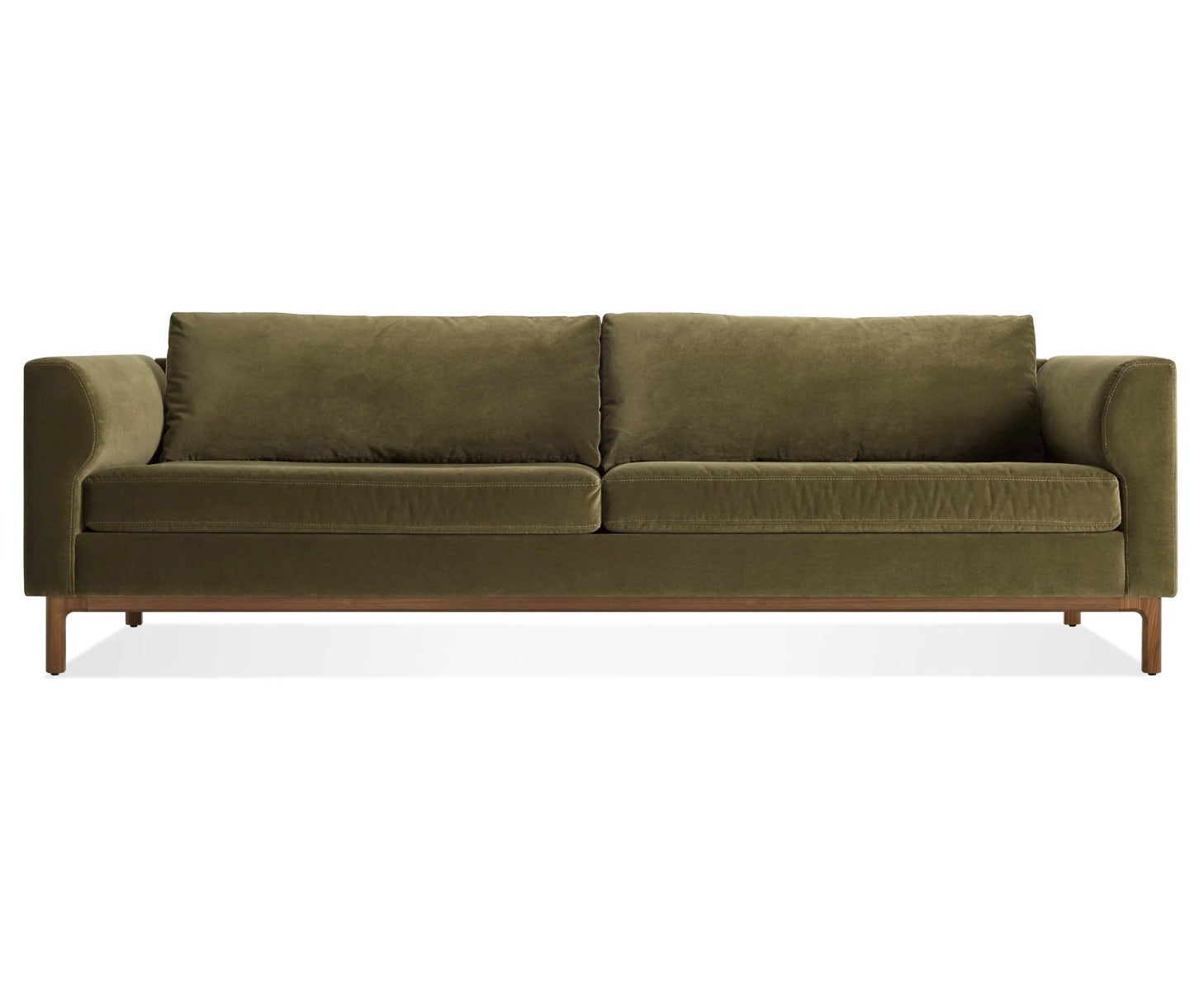 Blu Dot Guide 96 Inch Velvet Sofa