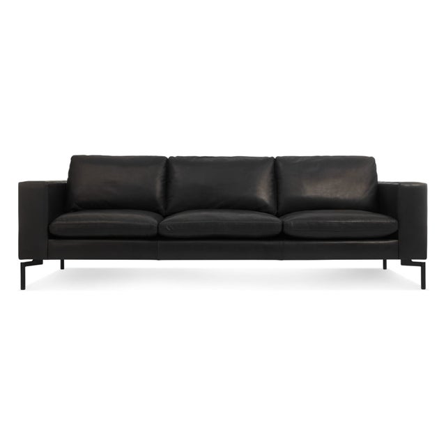 Blu Dot New Standard 92 Inch Leather Sofa