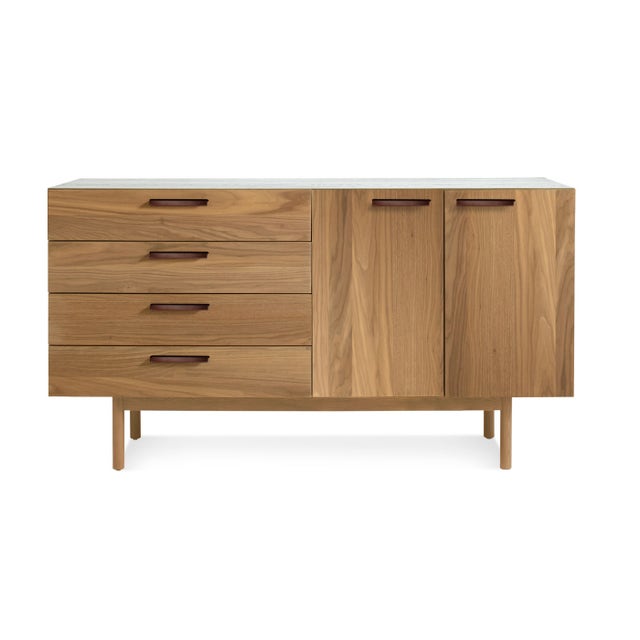 Blu Dot Shale 4 Drawer / 2 Door Credenza
