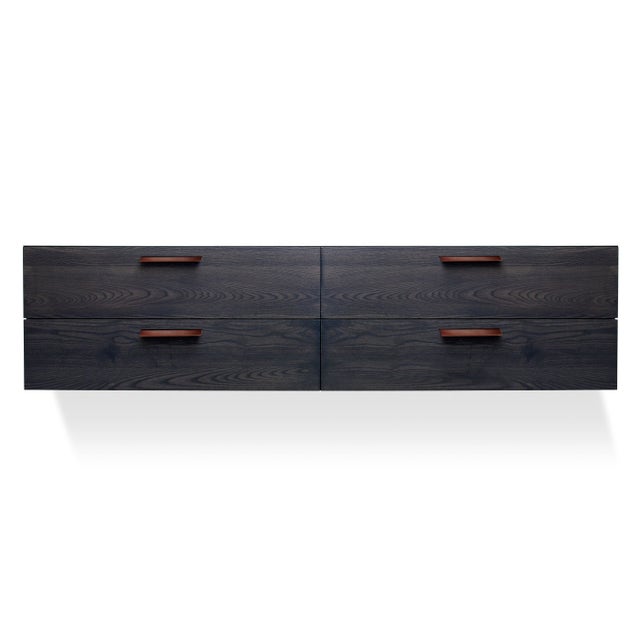 Blu Dot Shale 4 Drawer Wall-Mounted Cabinet