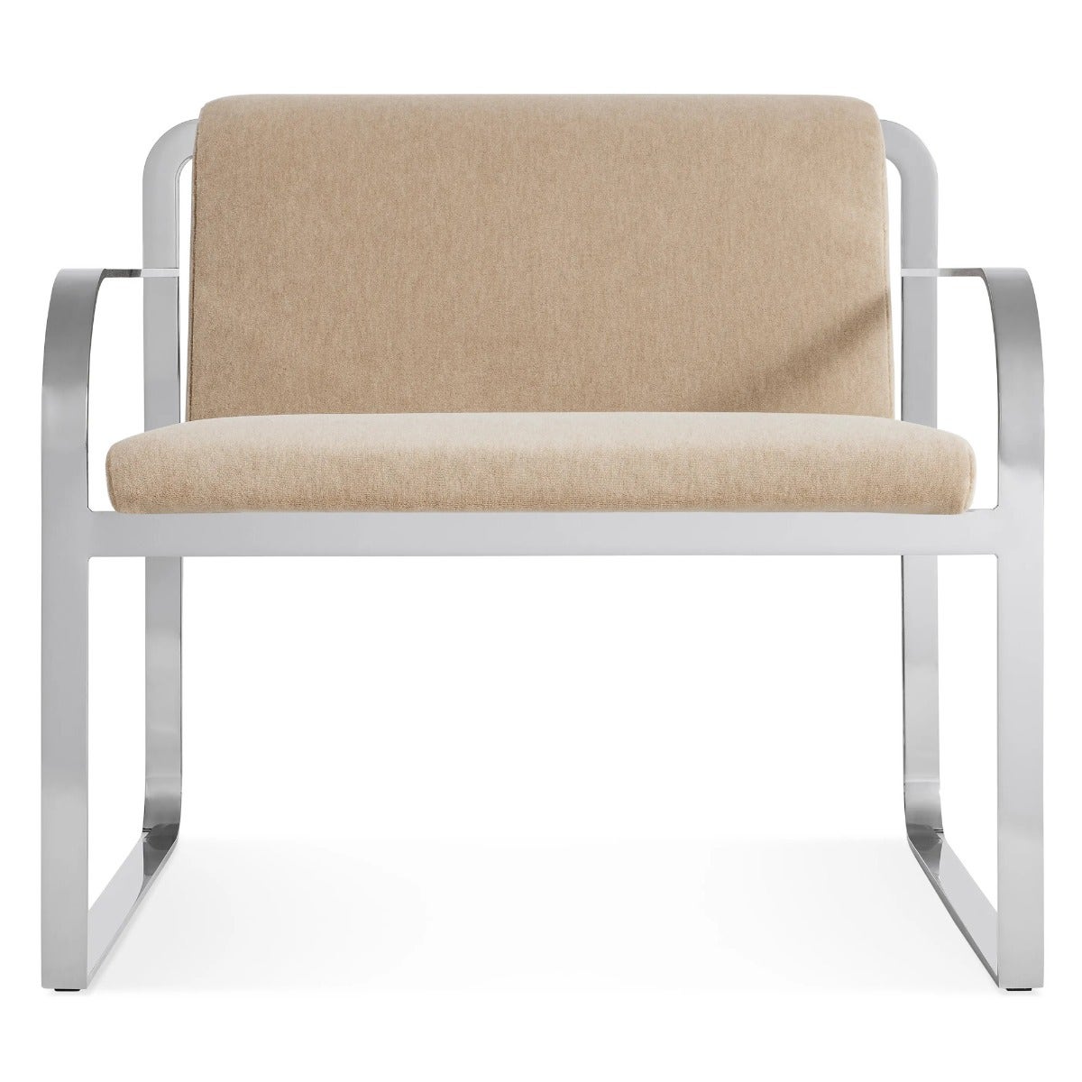 Blu Dot Skald Velvet Lounge Chair