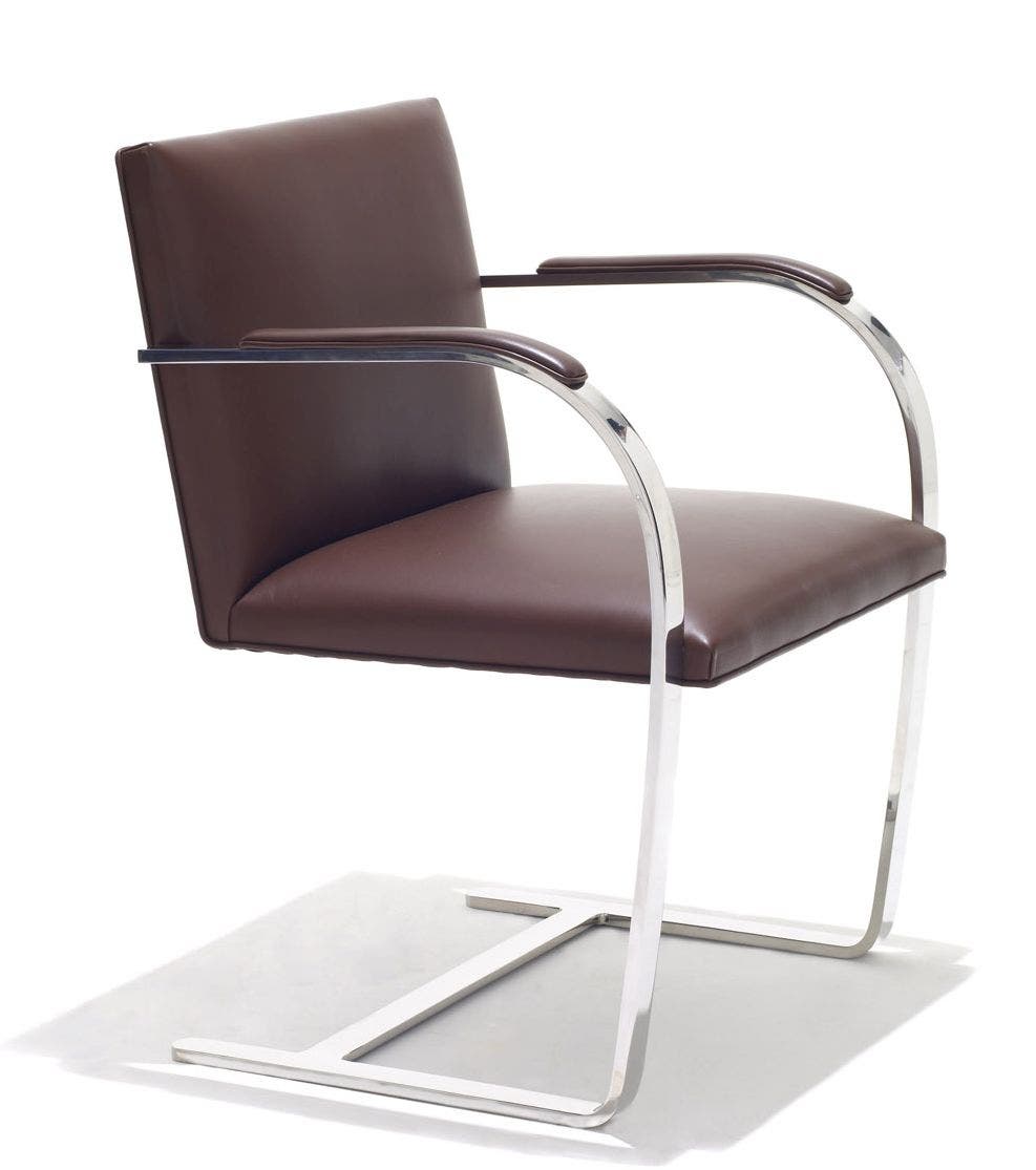 Knoll Flat Bar Brno Chair - Thumbnail 4