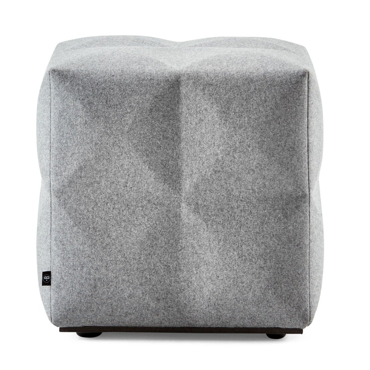 BUZZI SPACE スツール バジーキューブ フラット プフ オットマン BuzziCube, upholstered sound-absorbing pouf | BuzziSpace