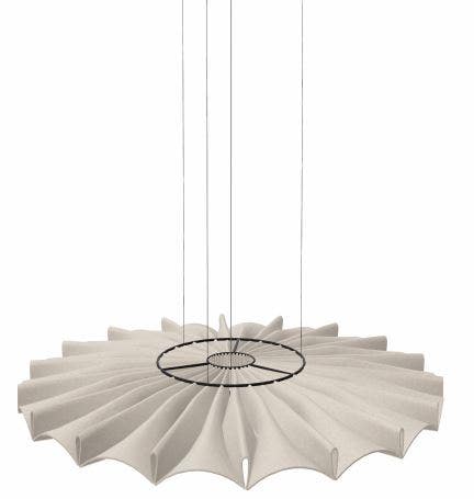BuzziSpace BuzziPleat Edel Suspended Screen