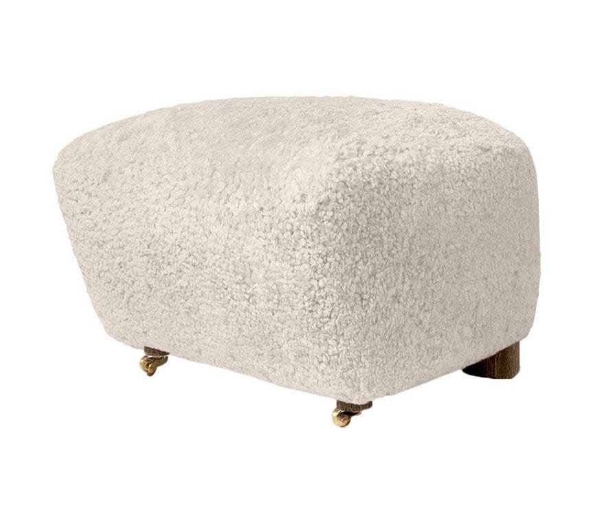 Audo Copenhagen Tired Man Foot Stool - Sheepskin